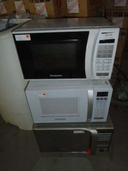 3 Microondas Panasonic