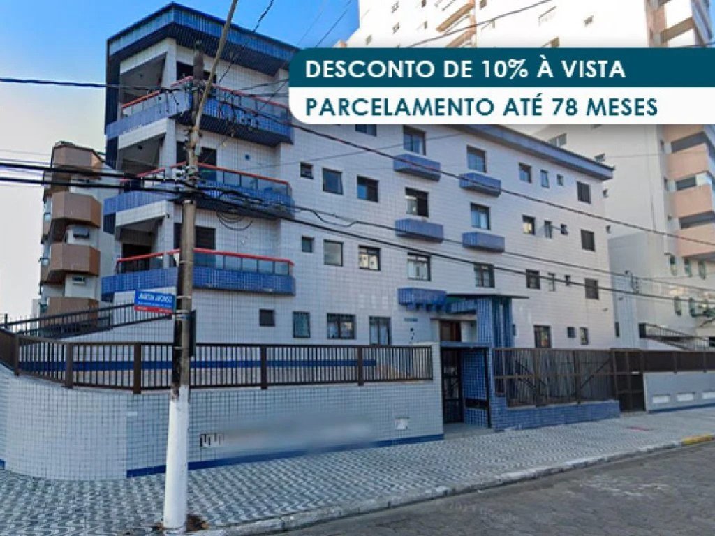 Apartamento 45 m² com 01 vaga (Próx. à Praia Aviação) - Vila Oceânica - Praia Grande - SP